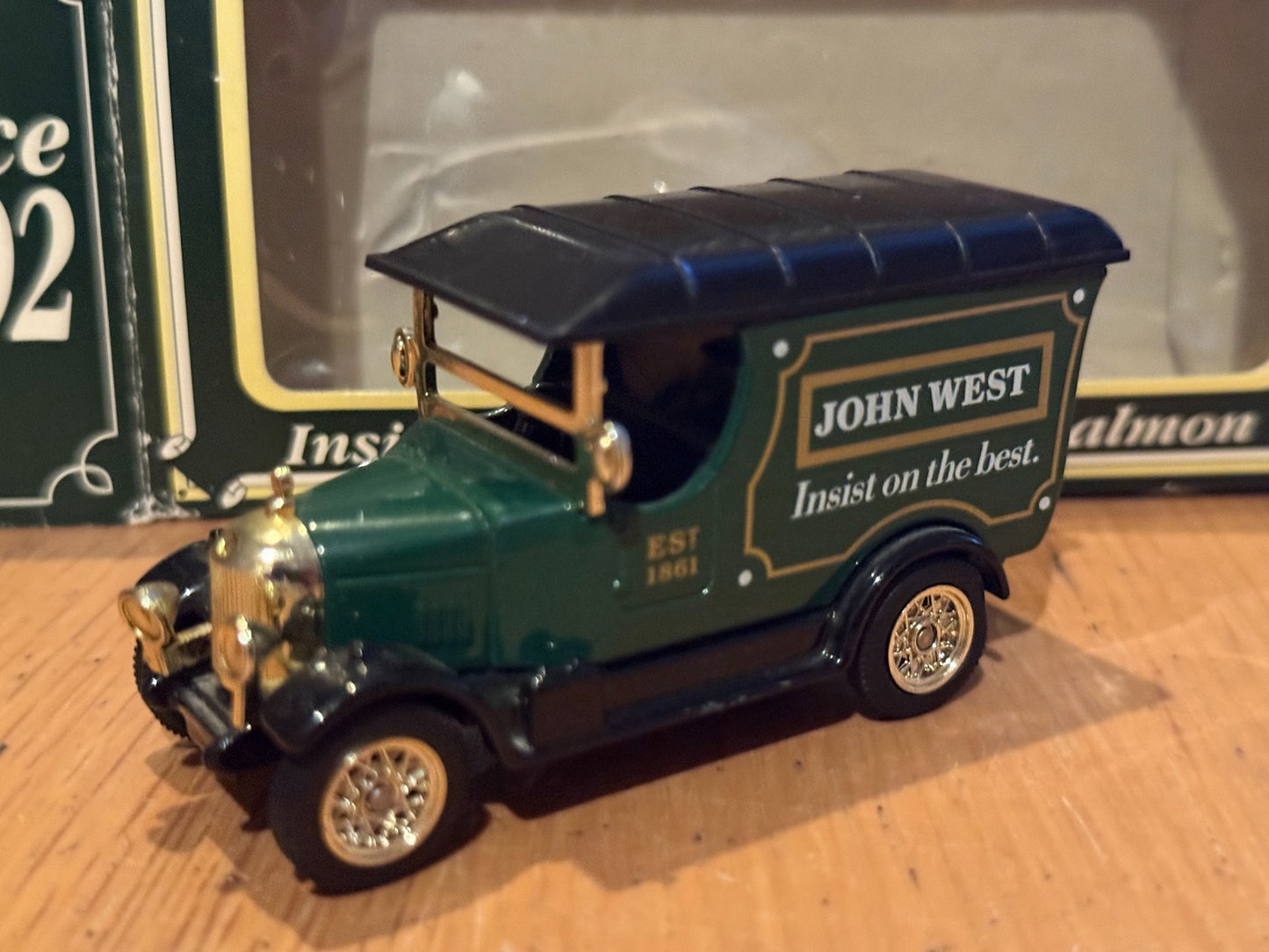Oxford DieCast Bull Nose Morris John West Delivery Van