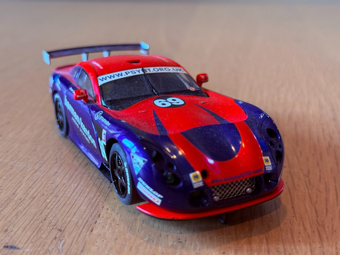 Scalextric 1/32 Slot Car - C2454A TVR Tuscan 400R Eclipse Motorsport No. 69