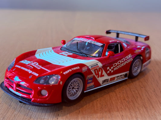 Scalextric 1/32 Slot Car - C2691D Red Dodge Viper No. 92