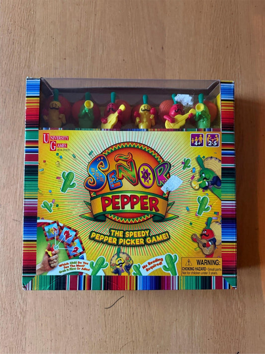 Senor Pepper - The Speedy Pepper Picker Game - BNIB
