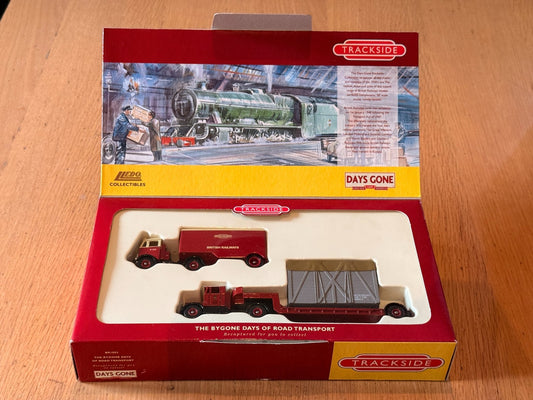 Trackside OO Gauge BR1002 1:76 British Railways Scammell Tractor & AEC Mammoth