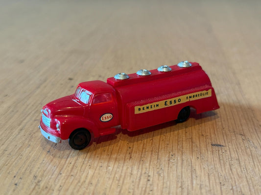 Vintage 1:87 Lego Denmark Bedford Esso Tanker Truck
