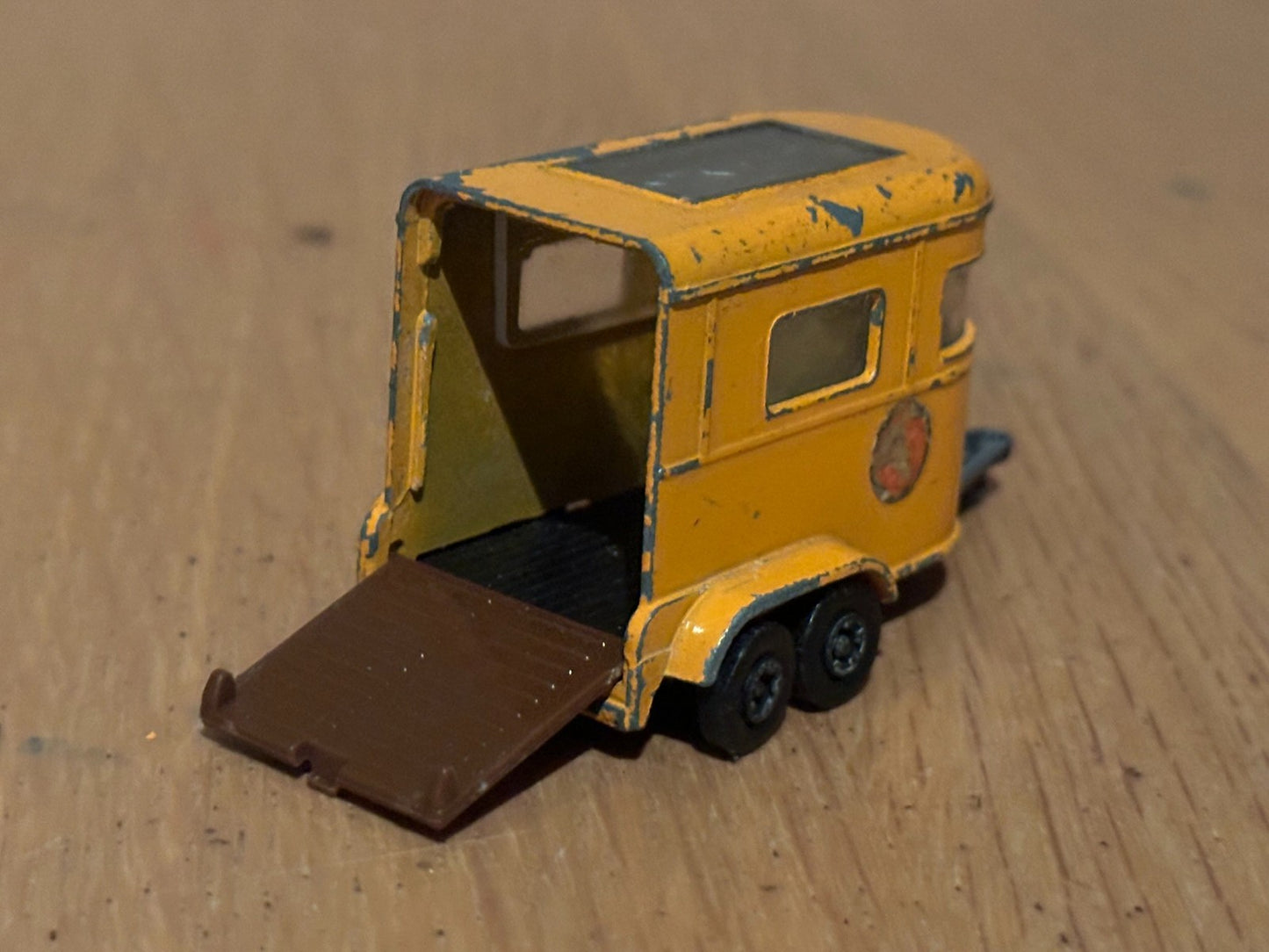 Vintage Lesney Matchbox Pony Horse Trailer. No Box.