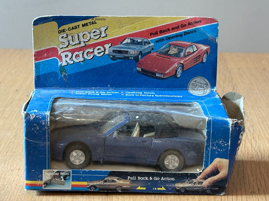 Welly Diecast Pull Back Super Racer - Porsche 944