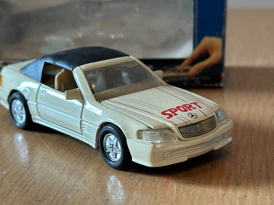 Welly Diecast Pull Back Super Racer - Mercedes 500SL Coupe