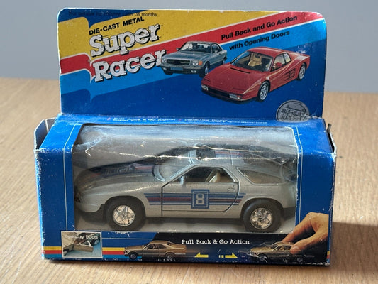 Welly Diecast Pull Back Super Racer - Porsche 928