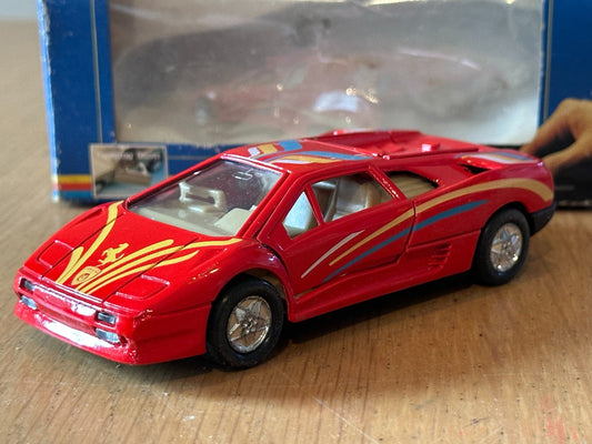 Welly Diecast Pull Back Super Racer - Lamborghini Diablo